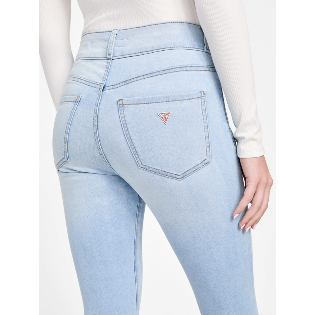 'Eco Emilia High-Rise Skinny Jeans' pour Femmes
