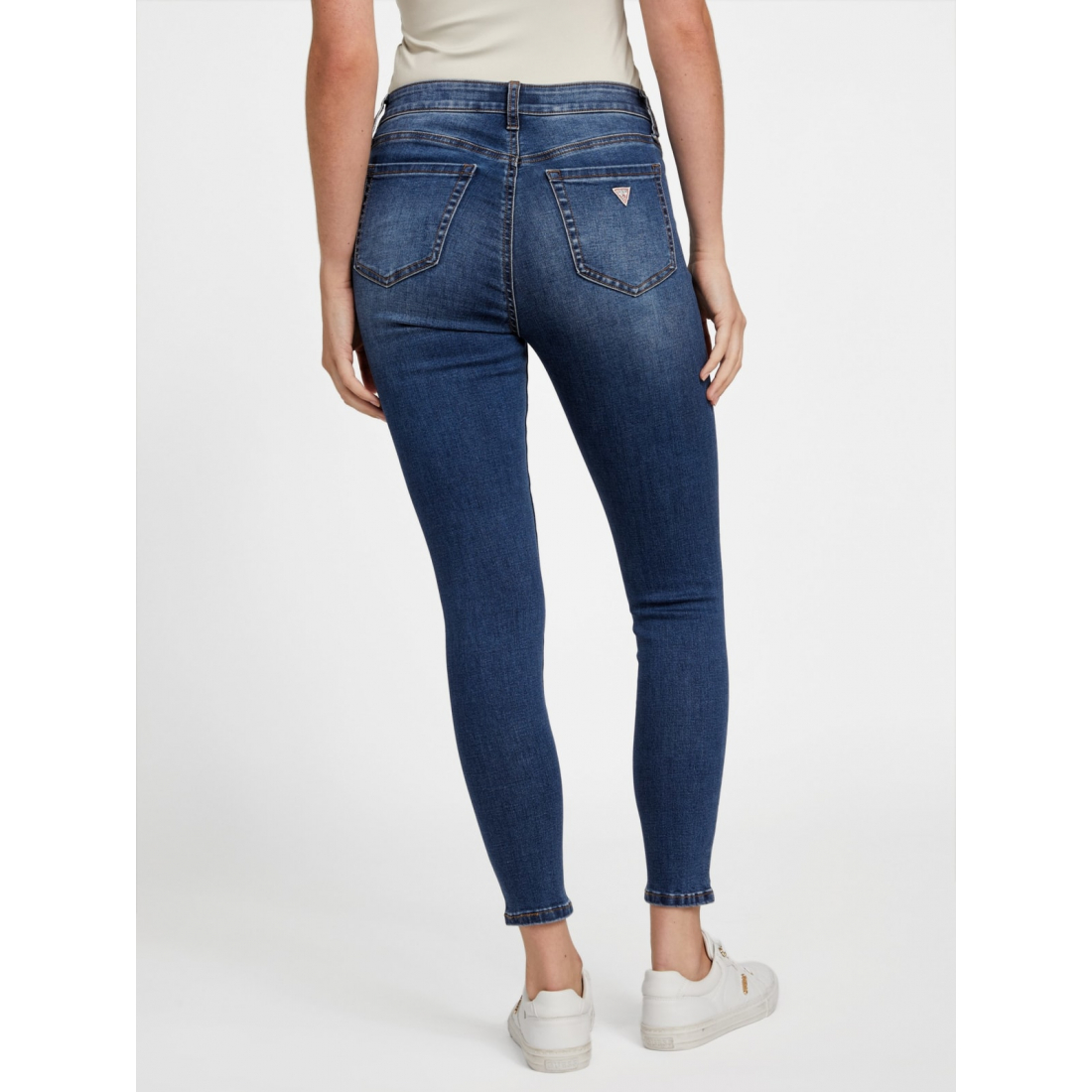 'Jaden Sculpt Mid-Rise Skinny Jeans' pour Femmes
