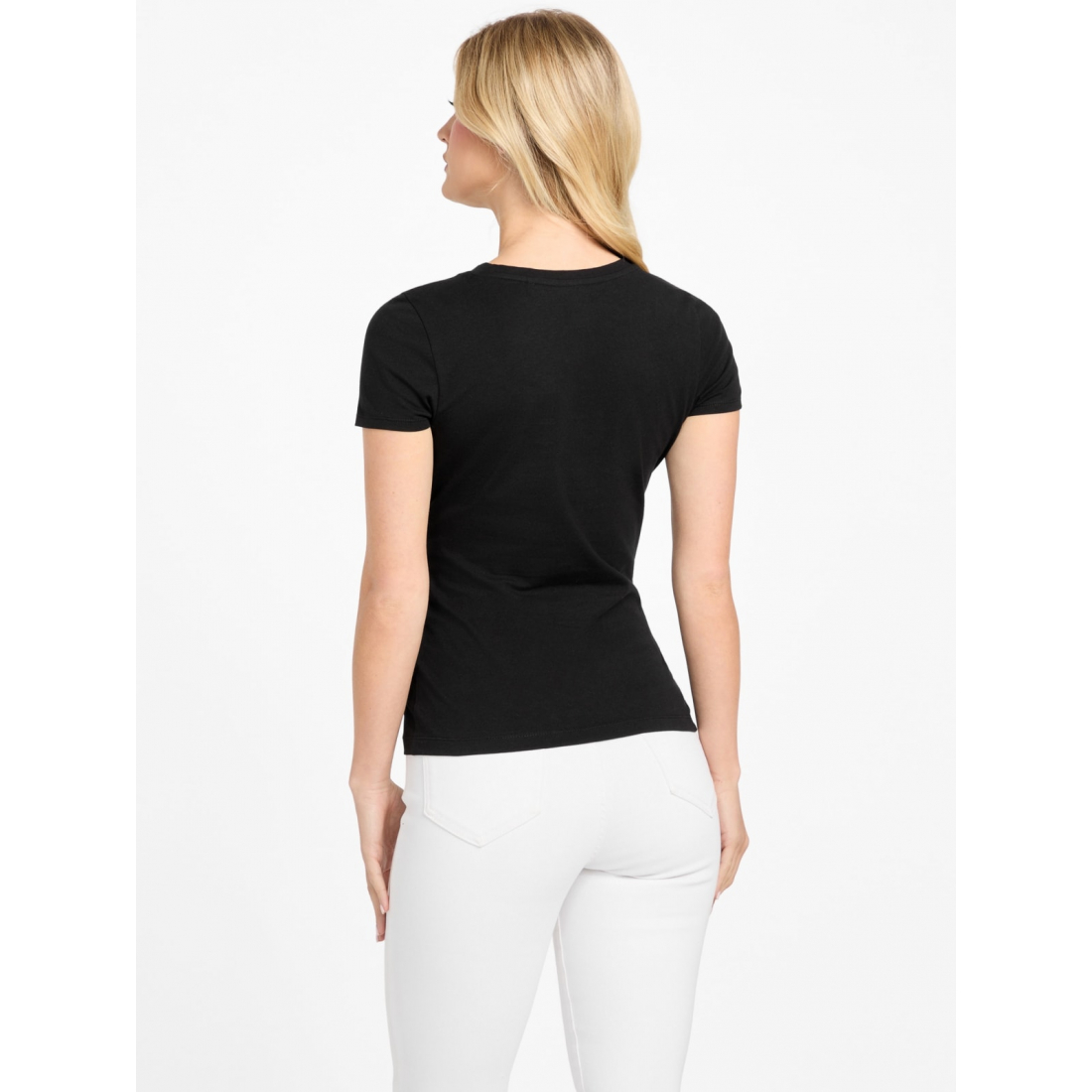 'Eco Kaia Beaded Logo Tee' pour Femmes