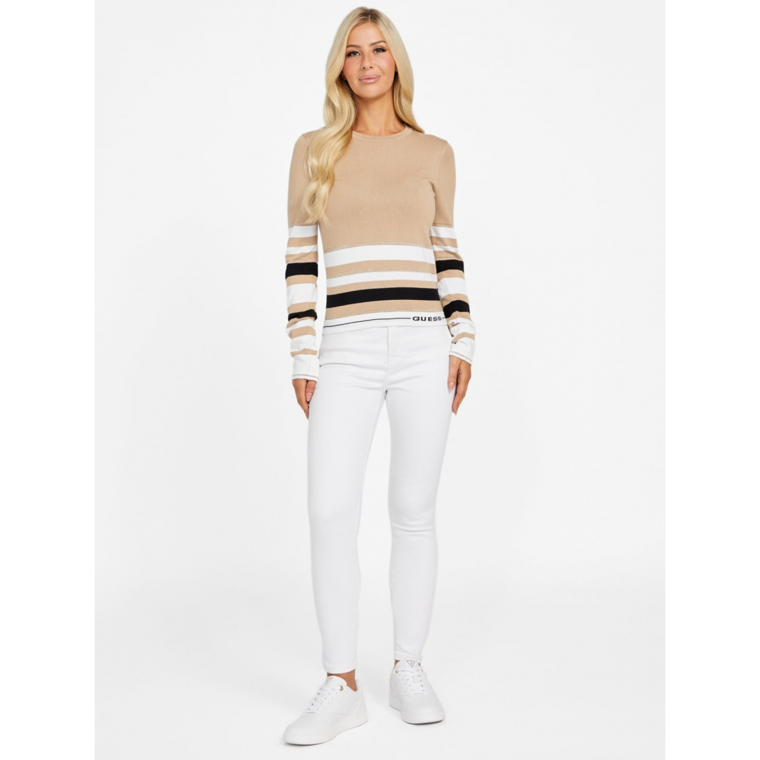 'Eco Cindy Striped Sweater' pour Femmes