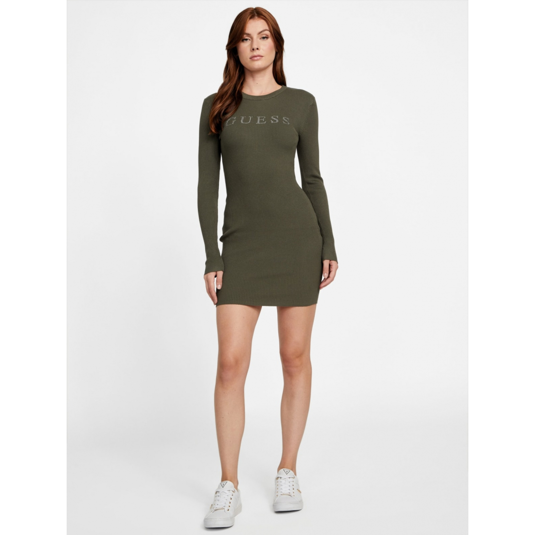 'Amiri Solid Long-Sleeve Sweater Dress' für Damen