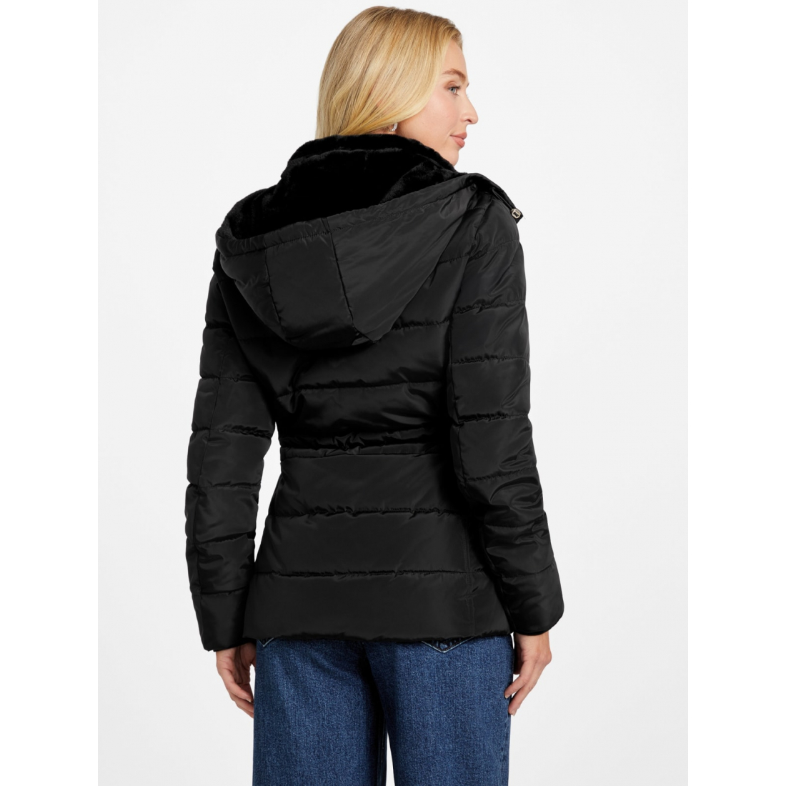 'Eco Glam Puffer Jacket' pour Femmes