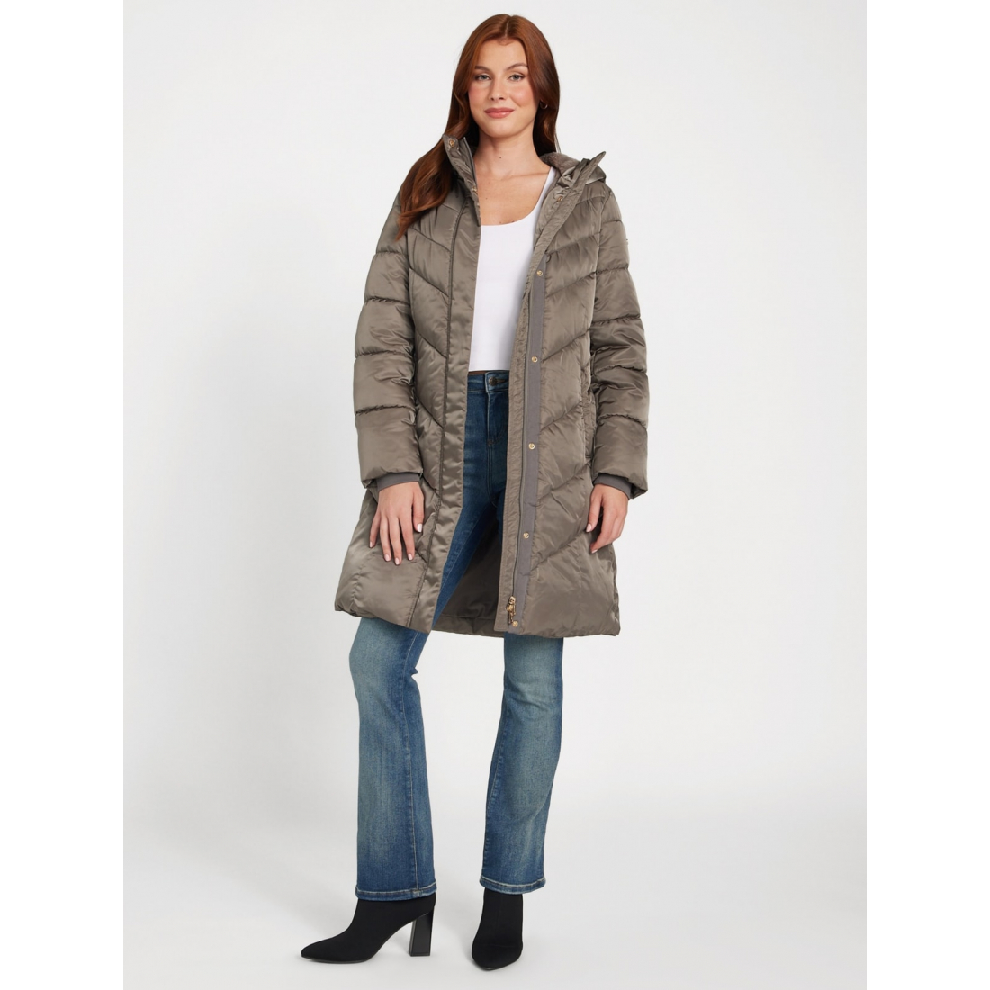 'Christiane Long Padded Jacket' pour Femmes