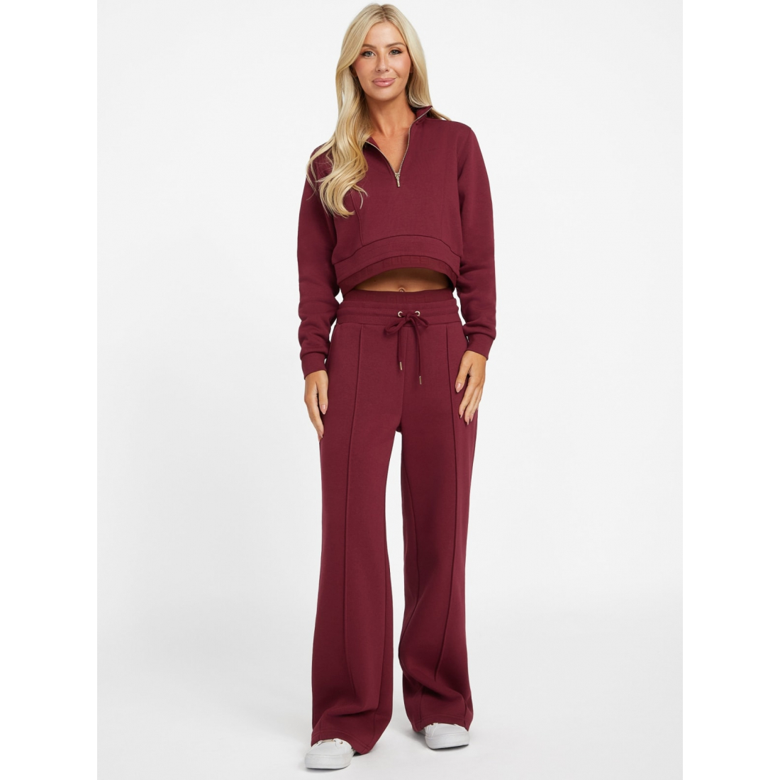 'Livy Half-Zip Pullover Sweatshirt' pour Femmes