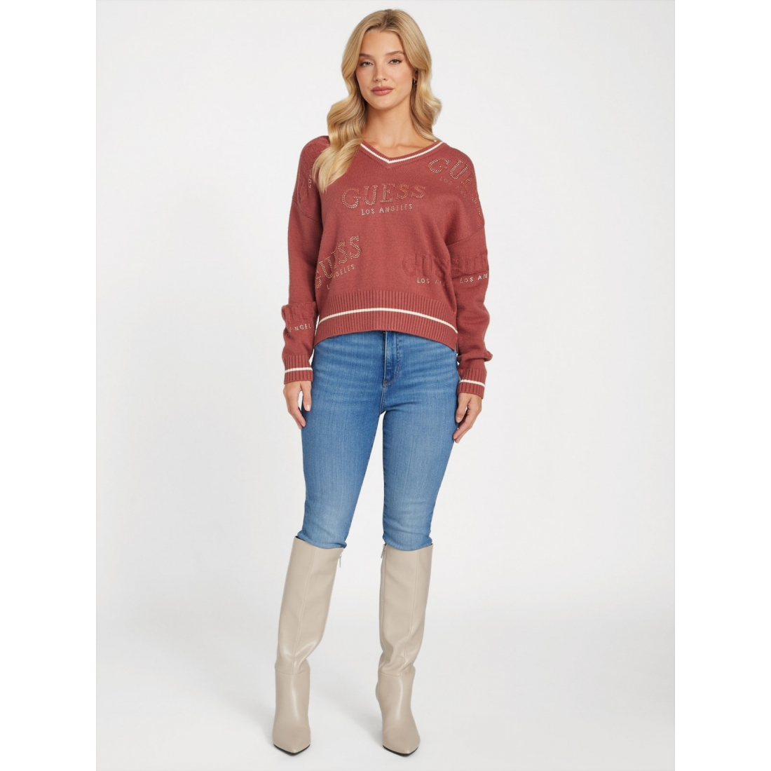 'Dateryn V-Neck Sweater' pour Femmes