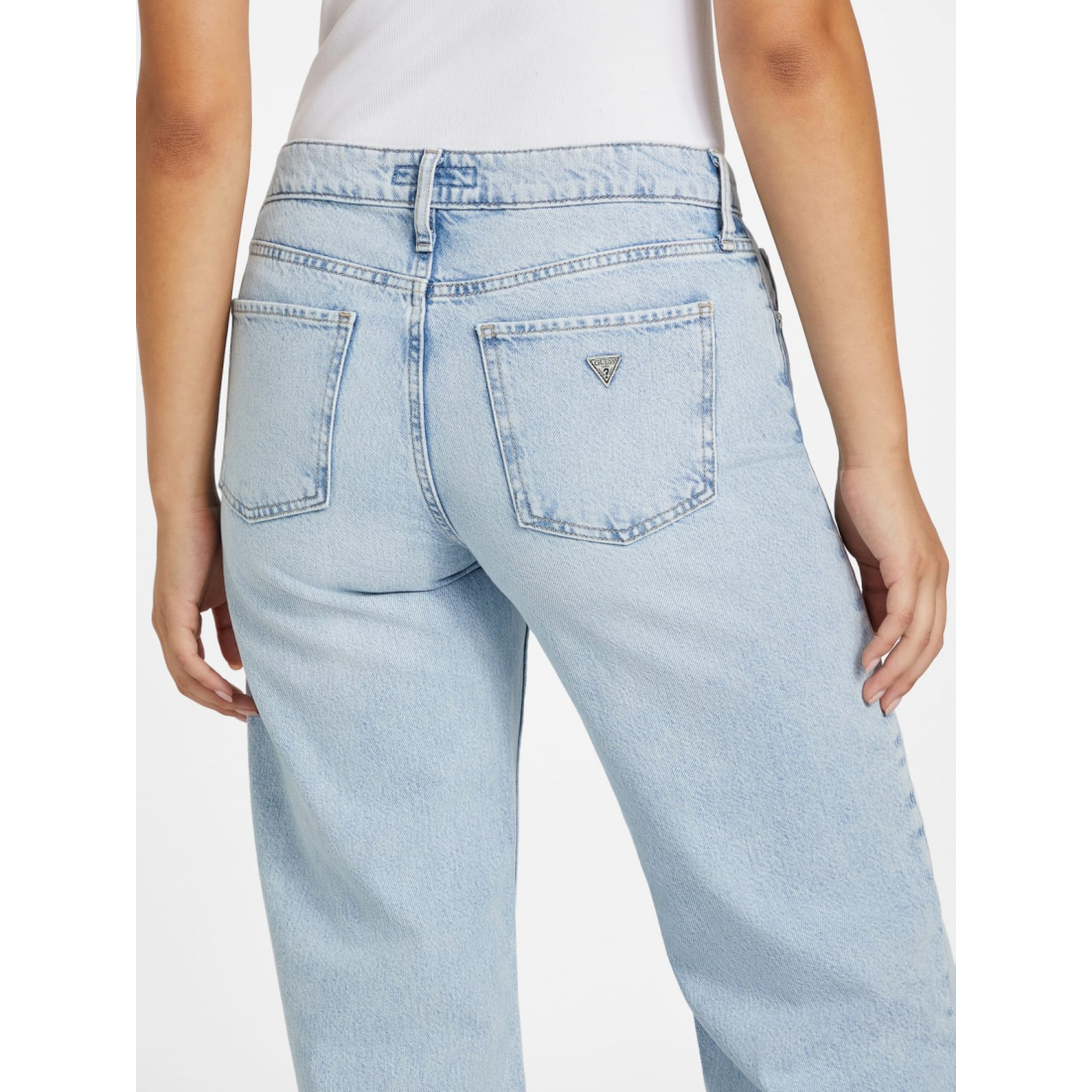'Maisie Low-Rise Baggy Jeans' pour Femmes
