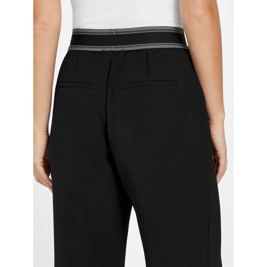 'Noella Logo Waistband Pants' pour Femmes