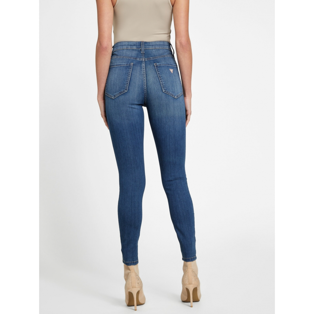 'Eco Simmone High-Rise Skinny Jeans' pour Femmes