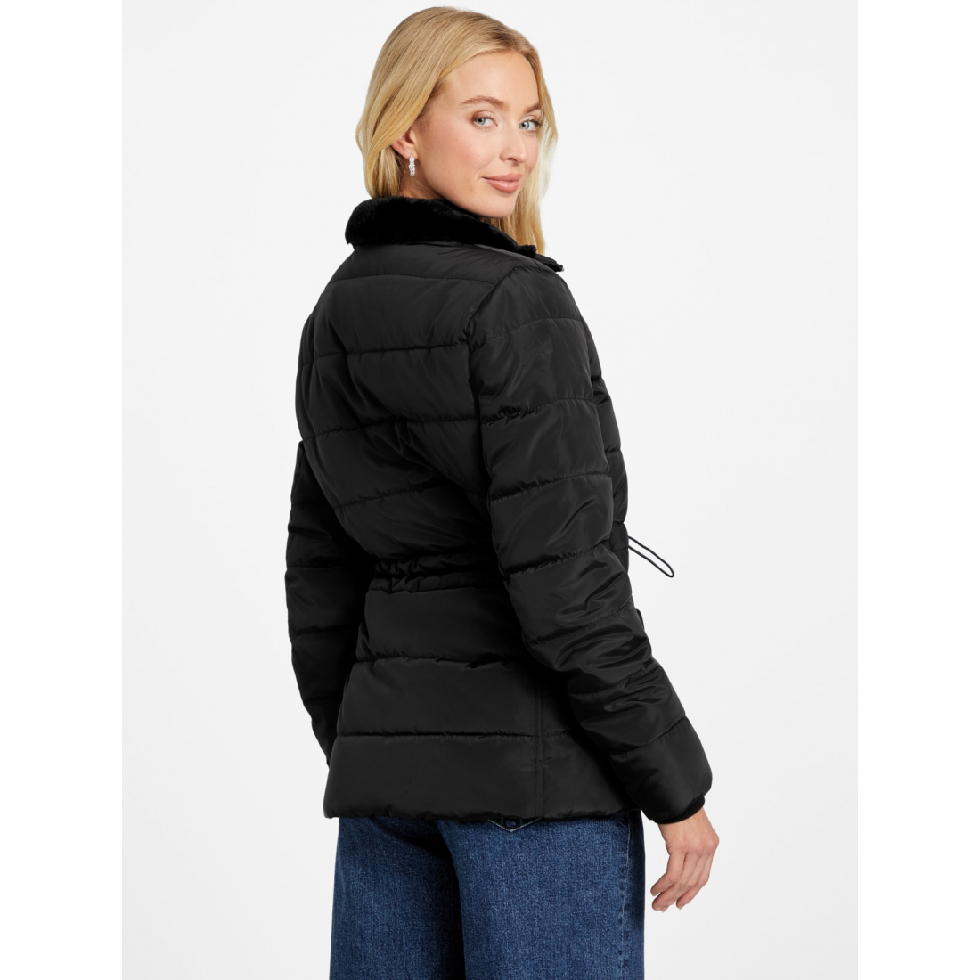 'Eco Glam Puffer Jacket' pour Femmes