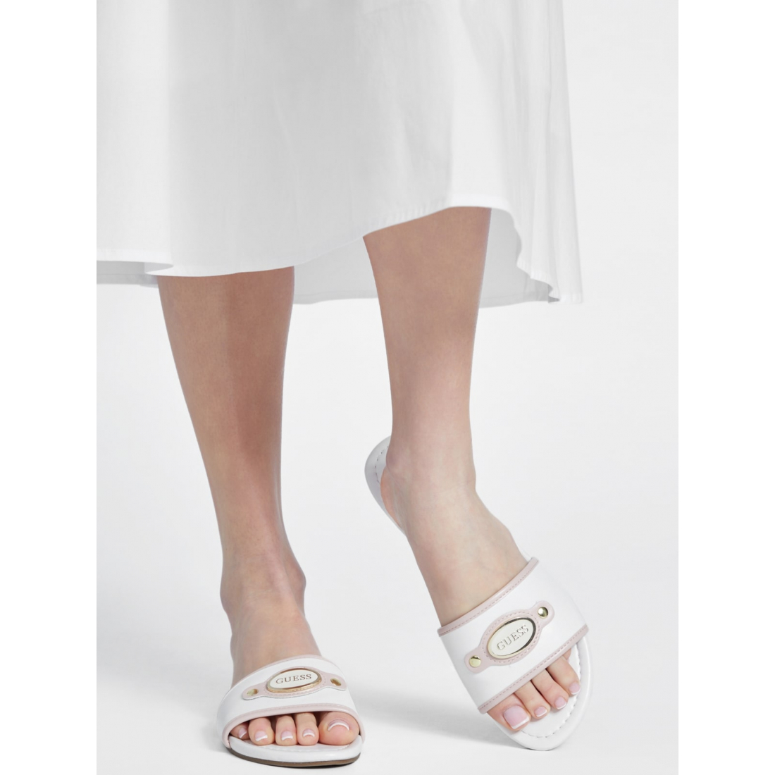 Women's 'Lyndon Logo' Slides