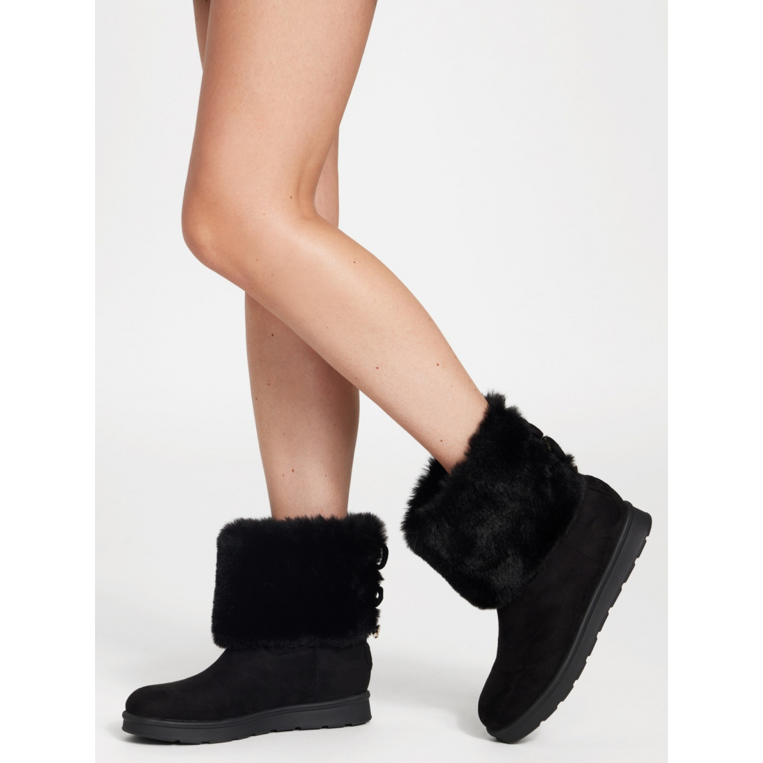 'Lenoria Shearling Bowtie' Stiefel für Damen