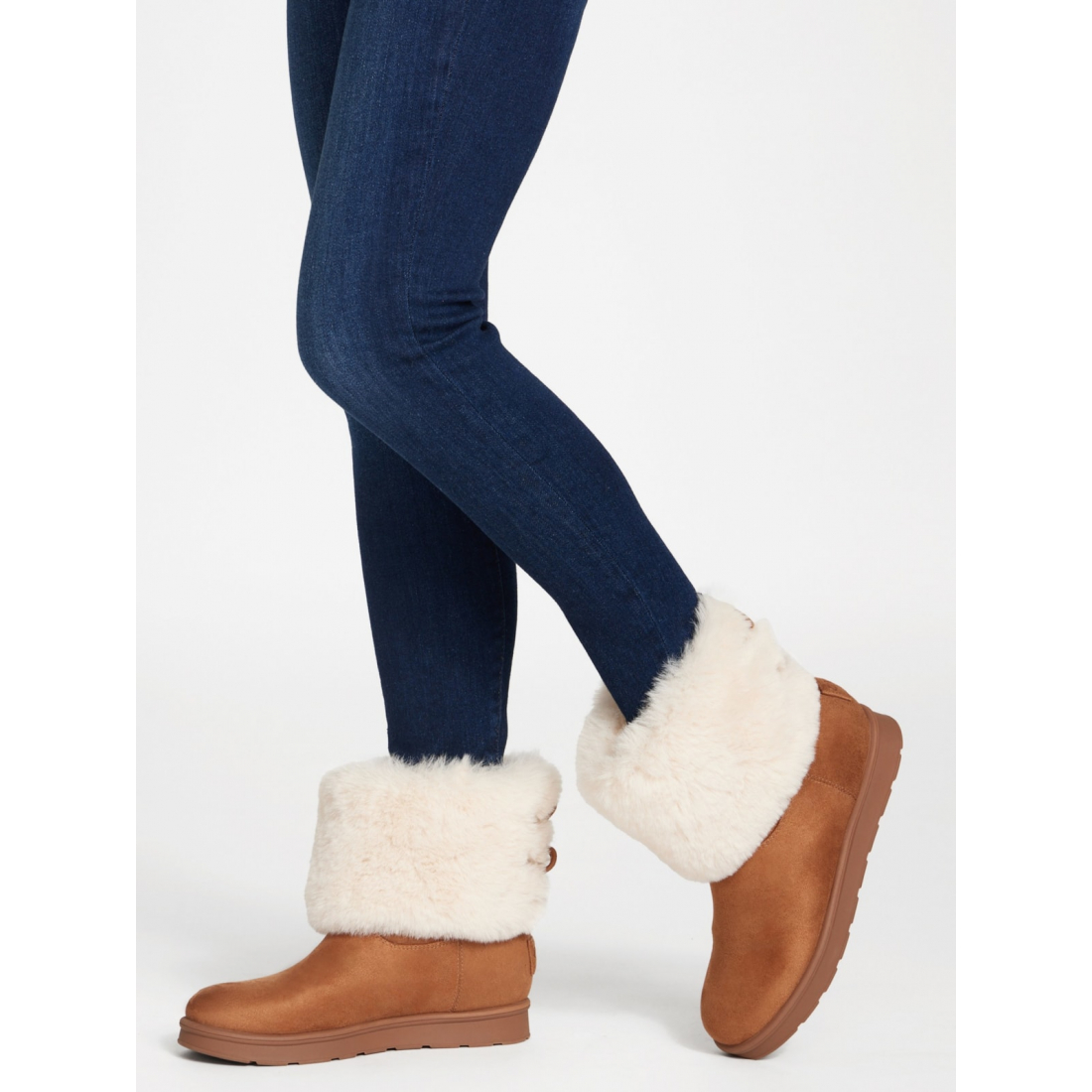 'Lenoria Shearling Bowtie' Stiefel für Damen