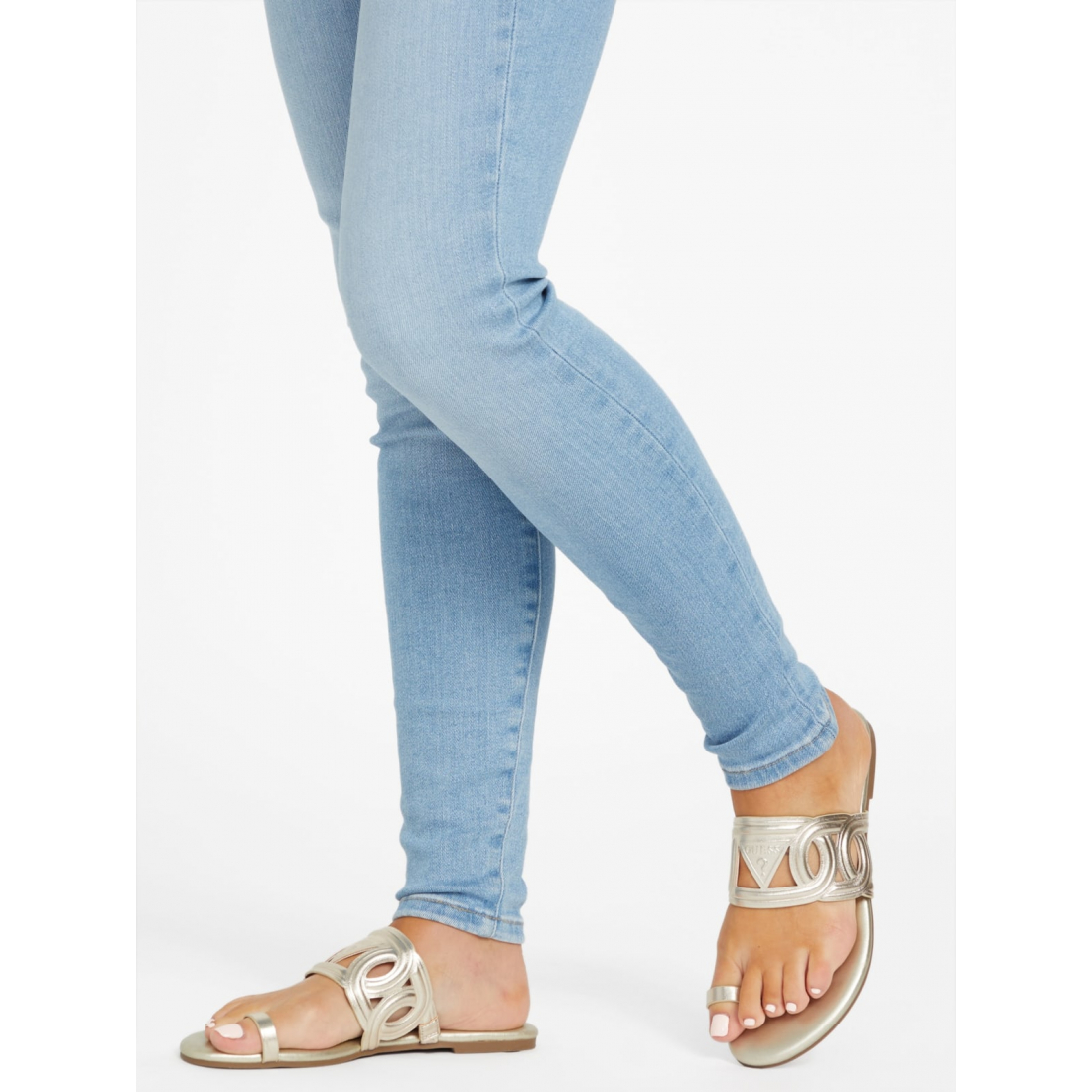 Women's 'Loons Cutout Toe-Ring' Sandals