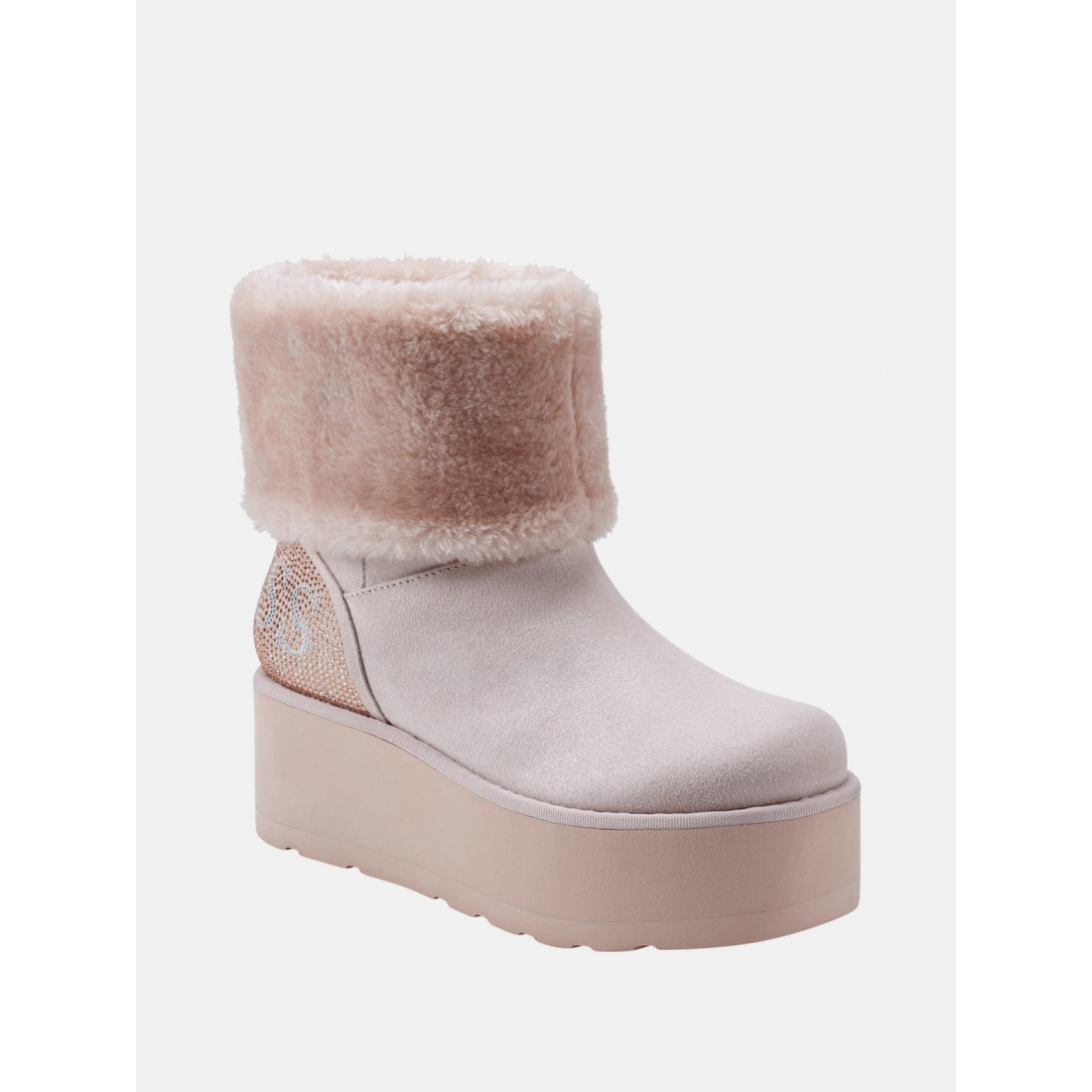 'Indya Shearling' Plateaustiefel für Damen