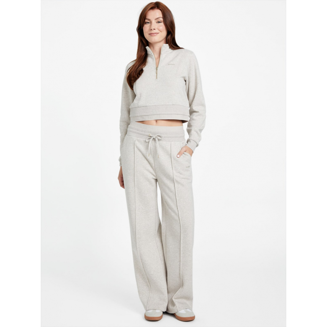 'Livy Half-Zip Pullover Sweatshirt' pour Femmes