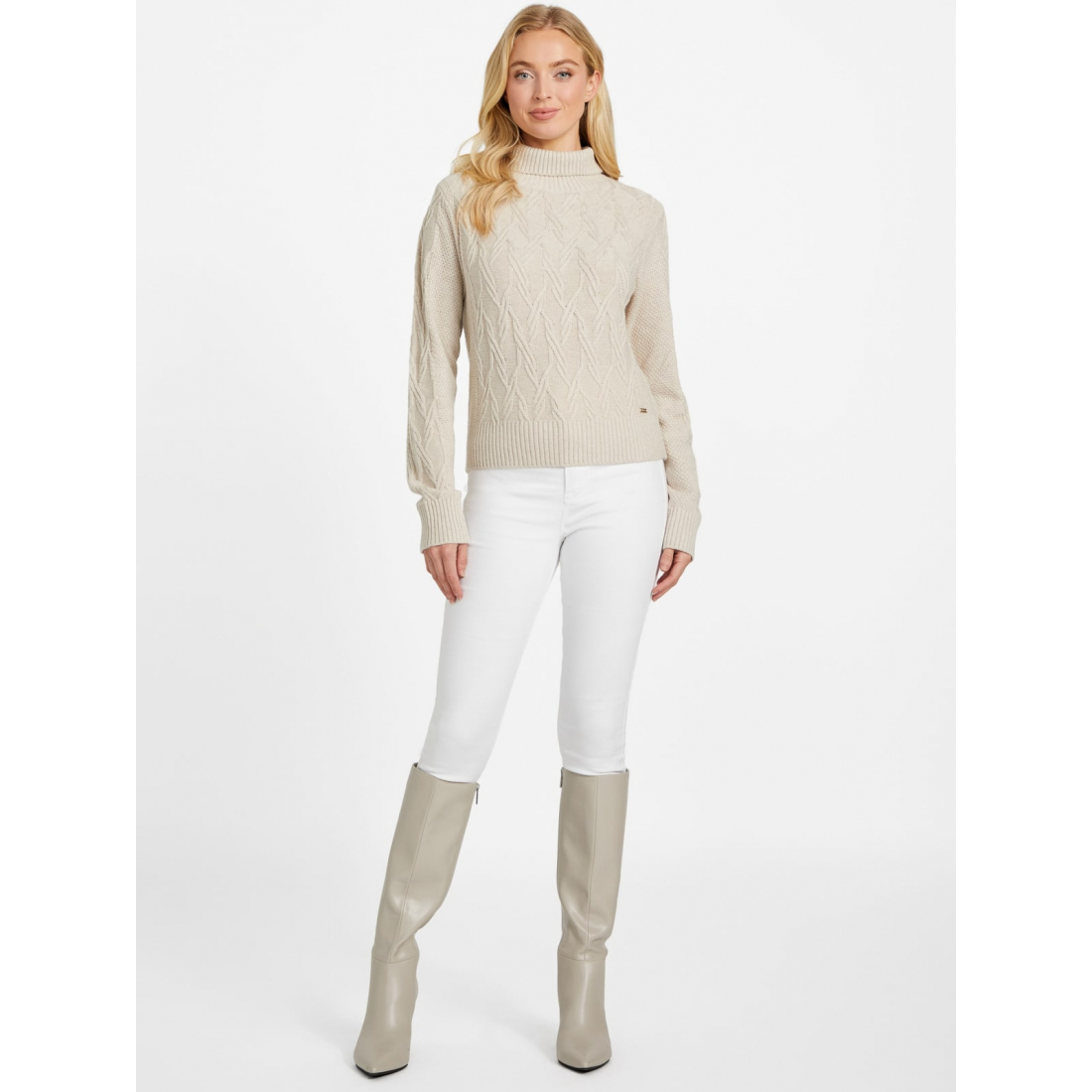 'Niman Cable-Knit Sweater' pour Femmes