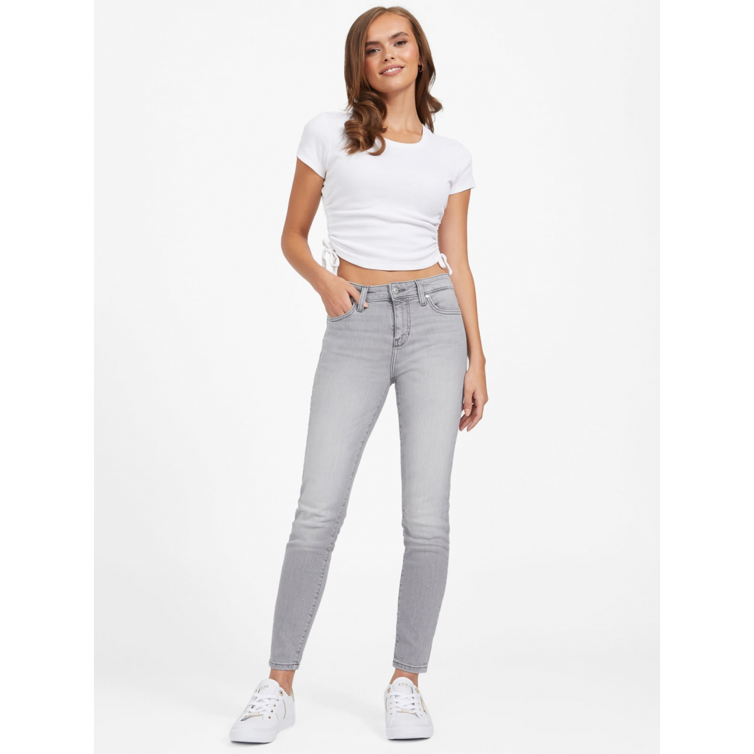 'Eco Jaden Sculpt Mid-Rise Skinny Jeans' pour Femmes