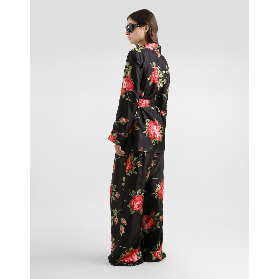 Pantalon 'Rose Bouquet-Print' pour Femmes