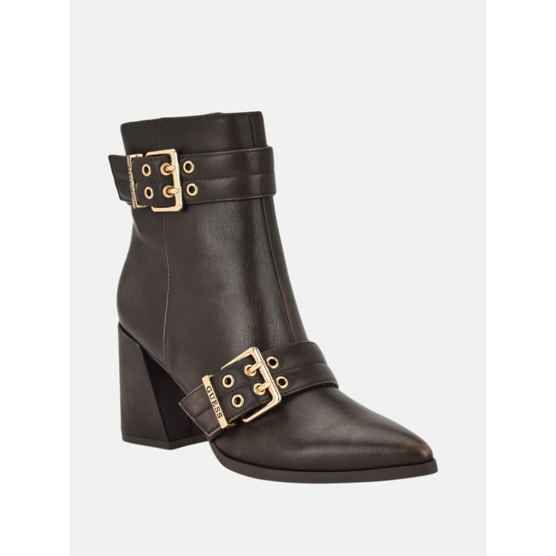 'Teases Buckled Block Heel' Booties für Damen