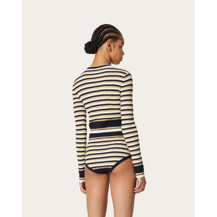 'Crew-Neck' Pullover für Damen