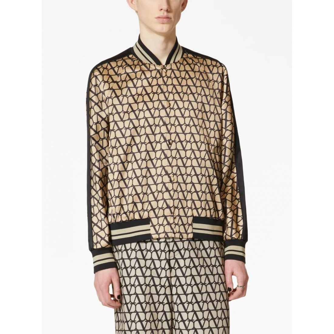 Men's 'Printed' Bomber Jacket