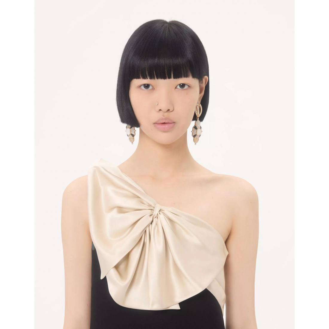 'Crepe Couture' Off-Shoulder Kleid für Damen