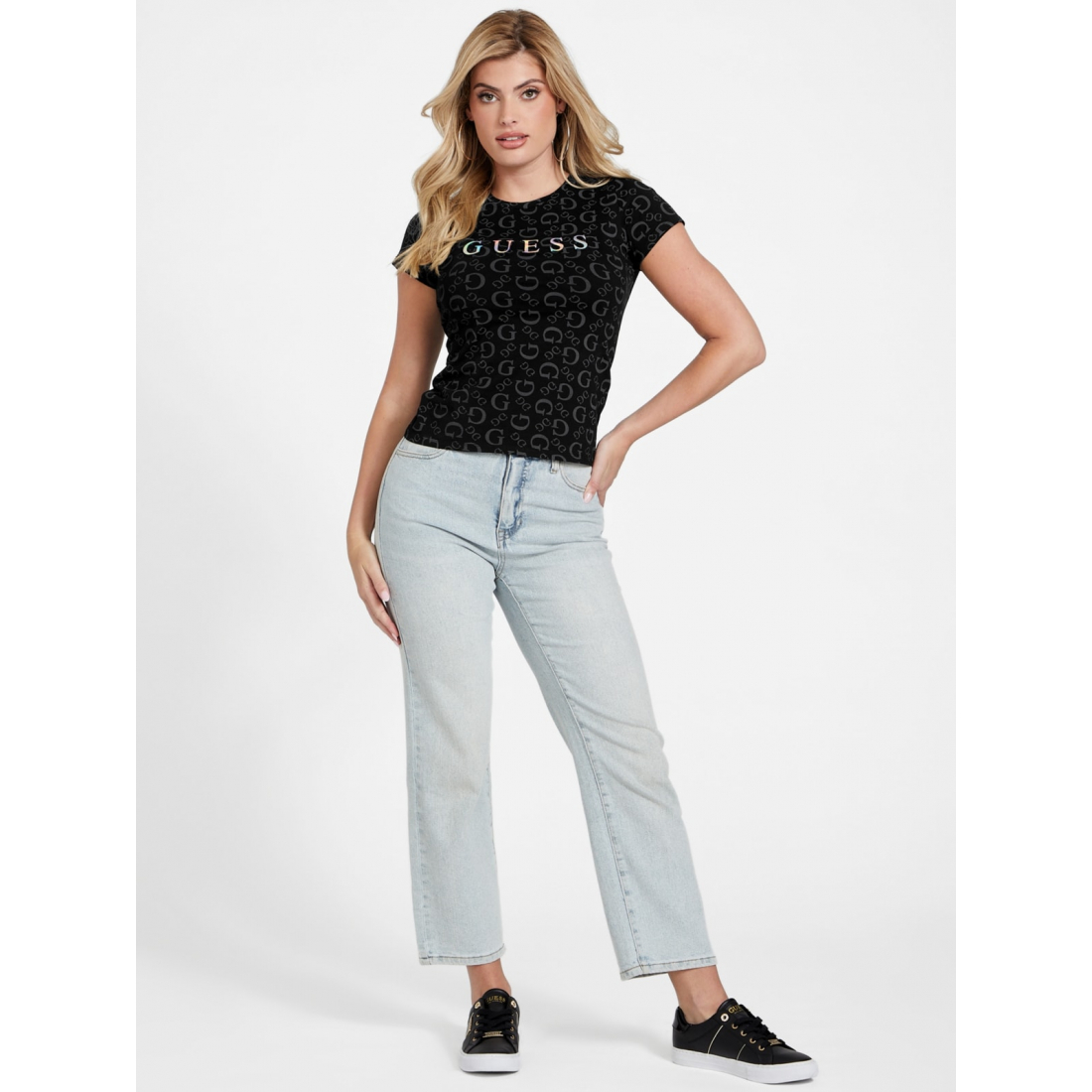 'Eco Alexa Print Tee' für Damen