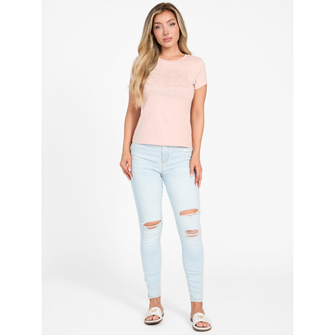 'Liberty Logo Tee' pour Femmes