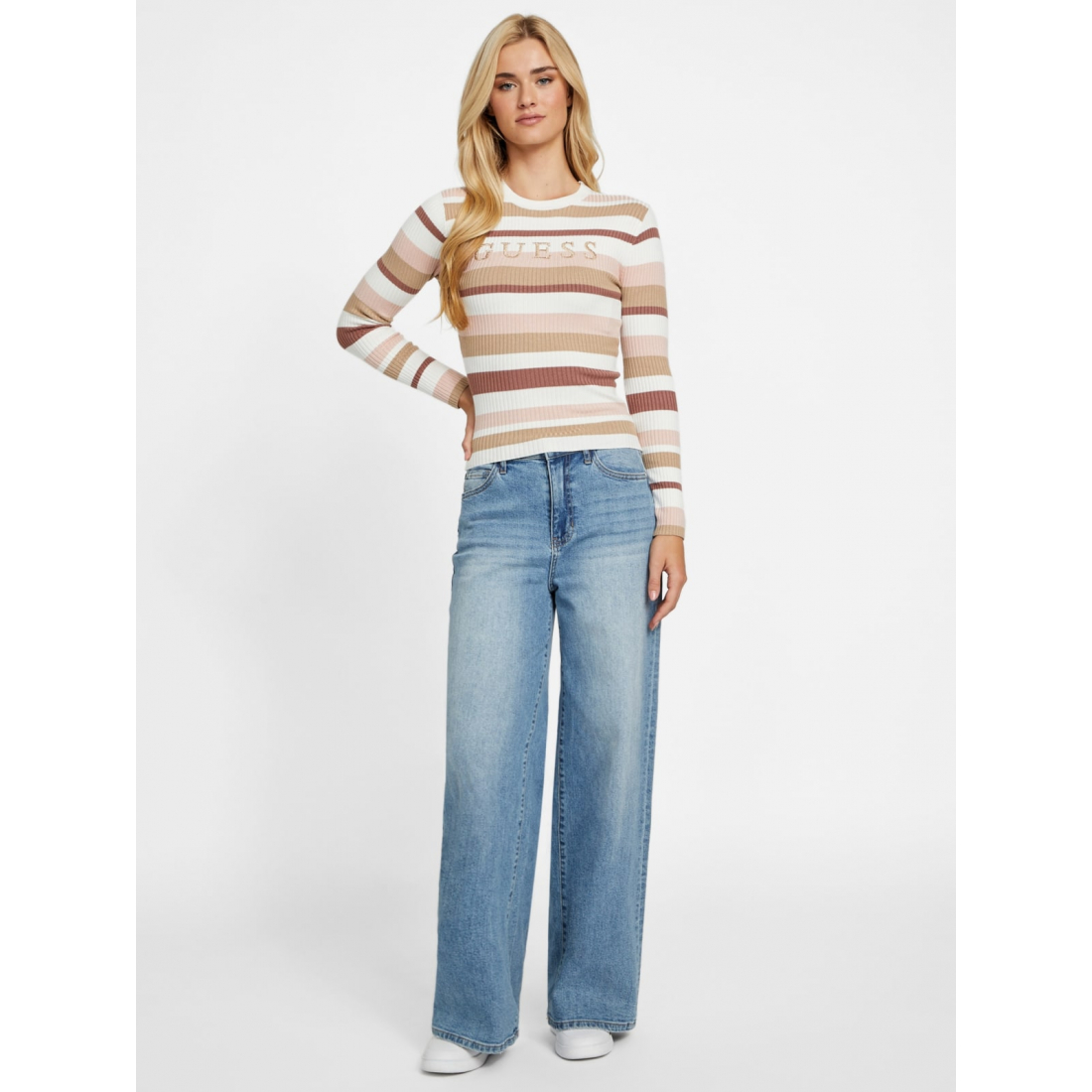 'Aggie Logo Crewneck Sweater' pour Femmes