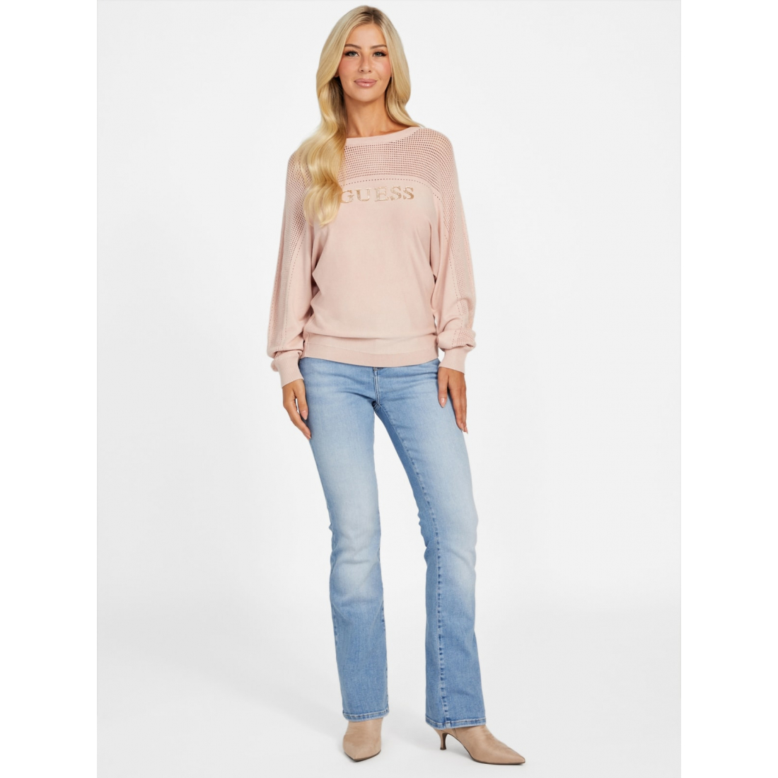 'Tina Crystal Crewneck Sweater' pour Femmes
