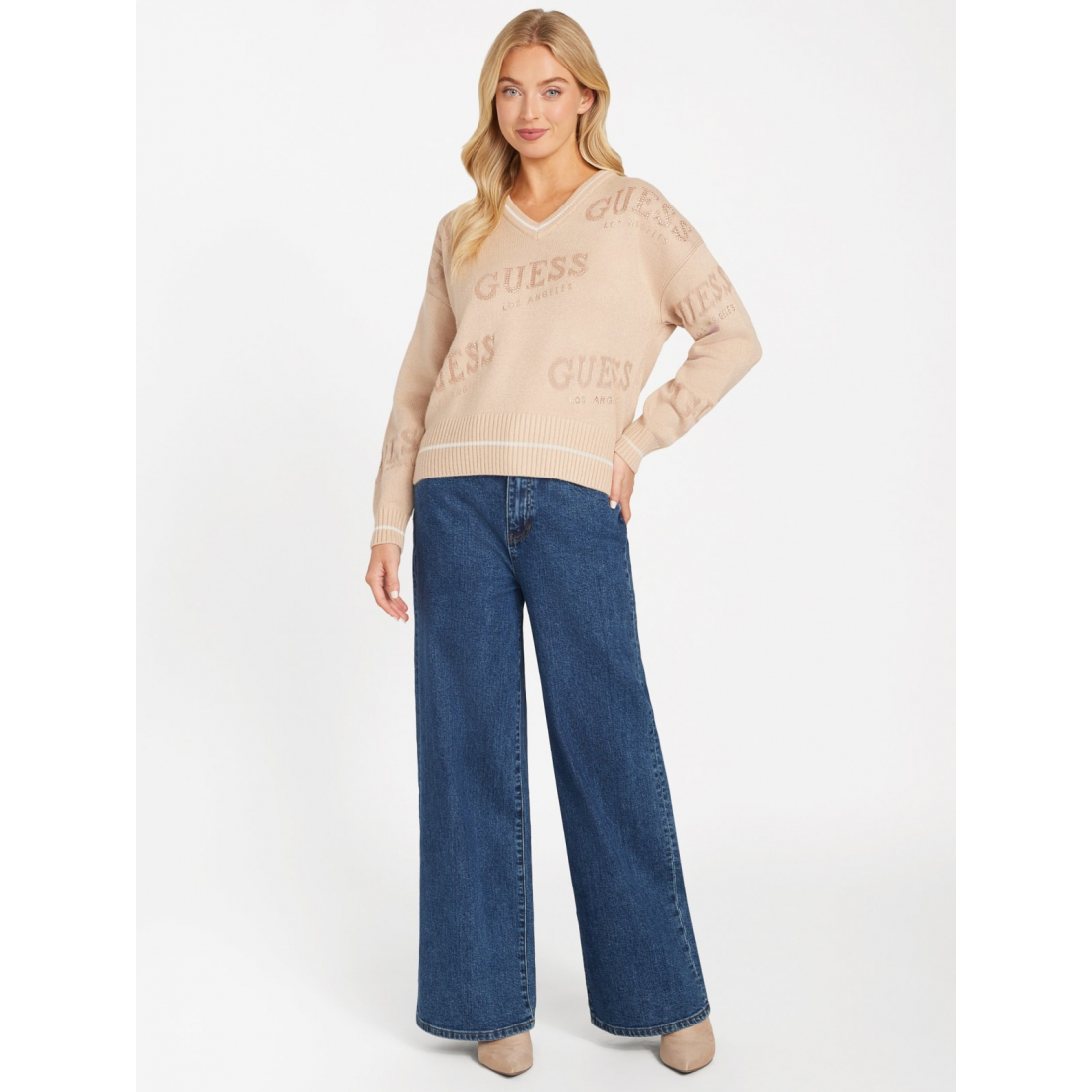 'Dateryn V-Neck Sweater' pour Femmes