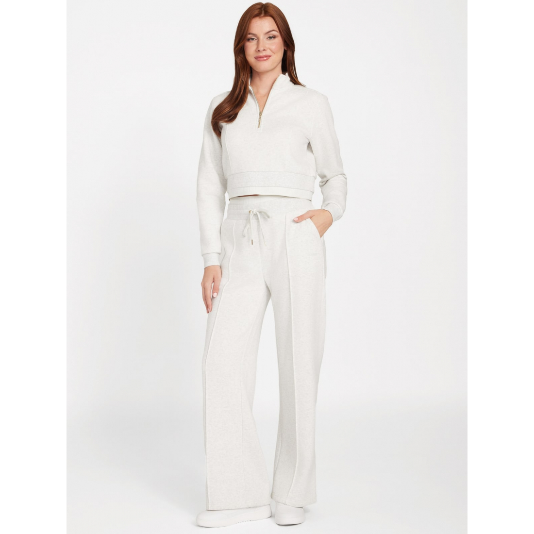 'Livy Half-Zip Pullover Sweatshirt' pour Femmes