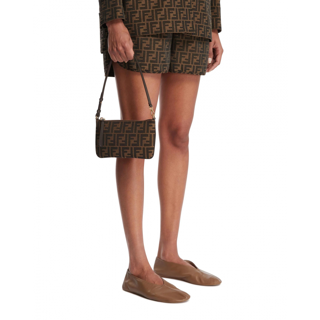 'Flat Baguette Pouch' Handtasche für Damen