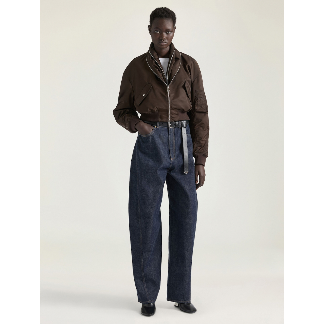 Blouson bomber 'Zip-Fastening' pour Femmes