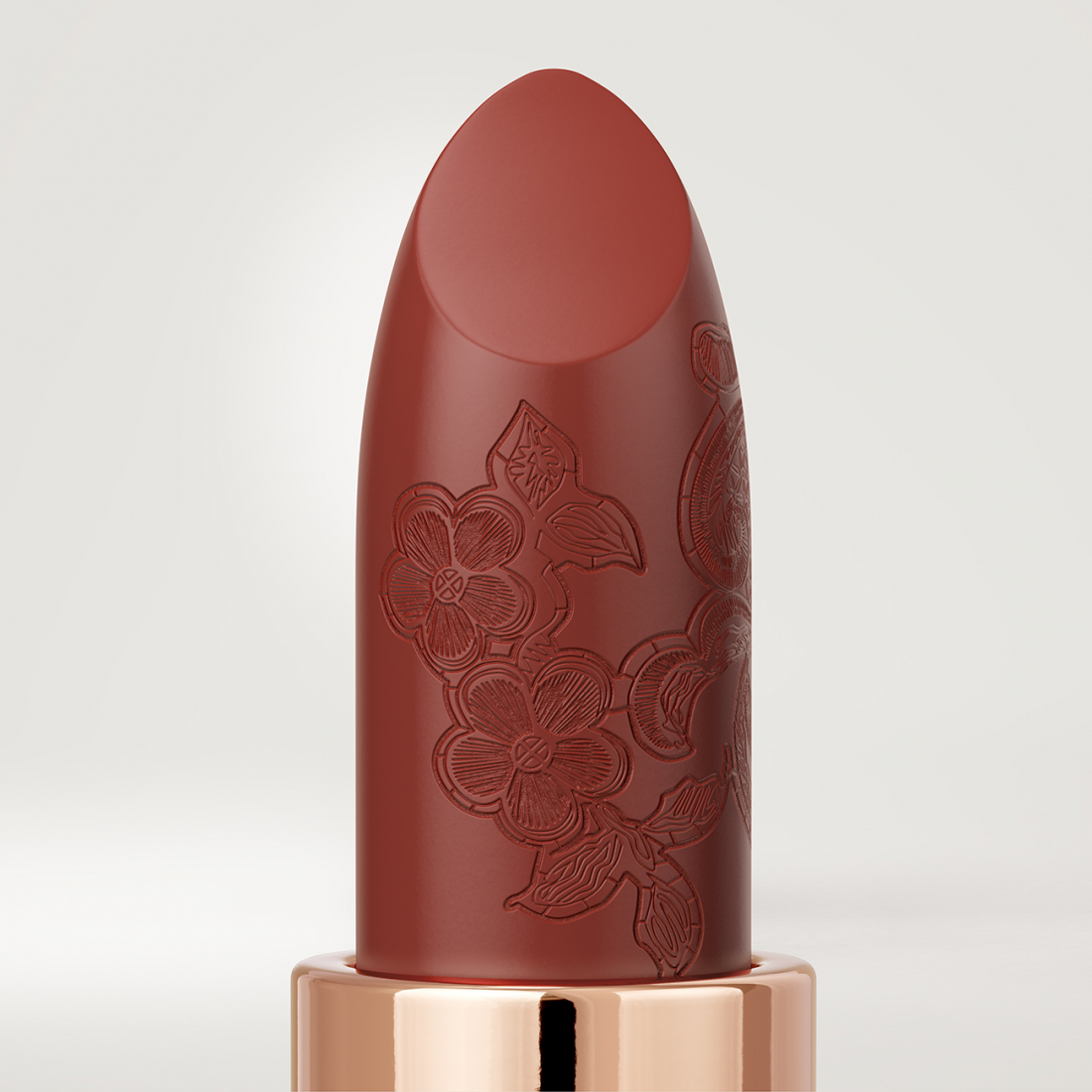 Rouge à Lèvres 'Matte Silk' - 102 Terracotta Red 3.5 g