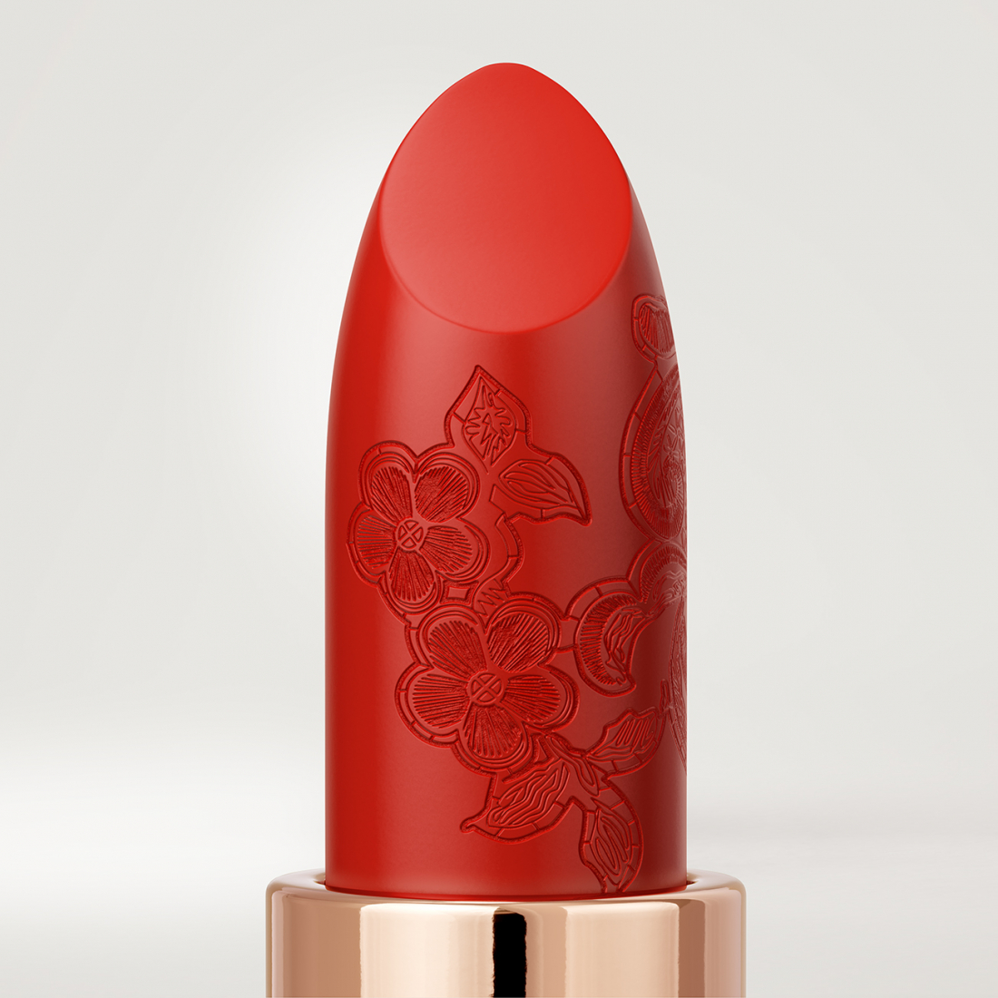 Rouge à Lèvres 'Matte Silk' - 104 Tangelo Red 3.5 g