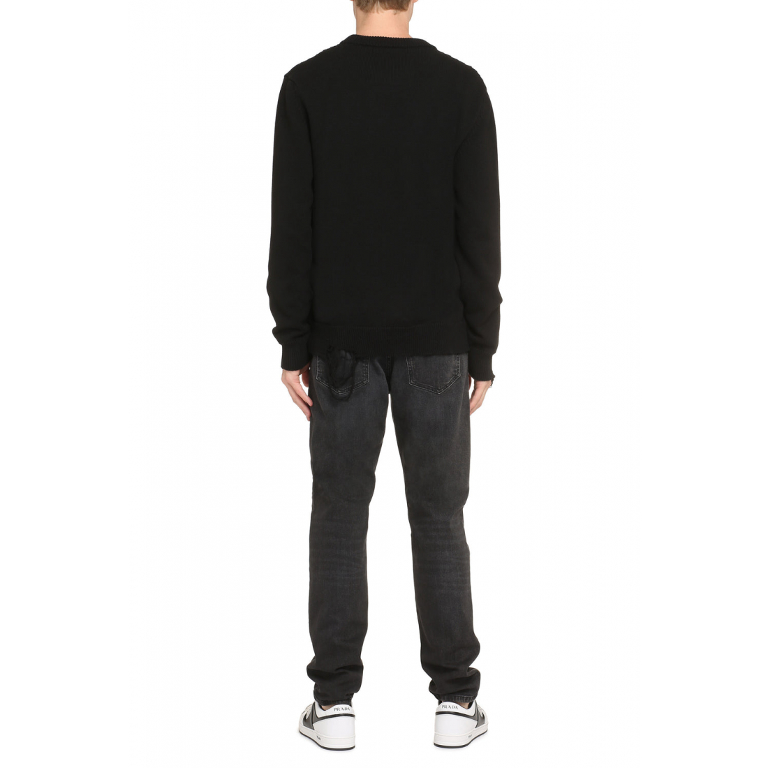 'Crew-Neck' Pullover für Herren