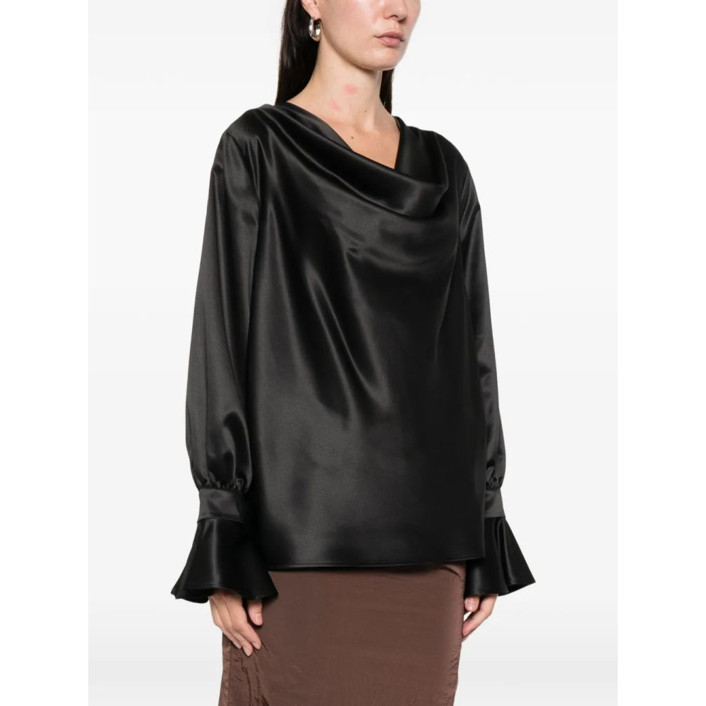 'Filipa Cowl-Neck' Langärmelige Bluse für Damen