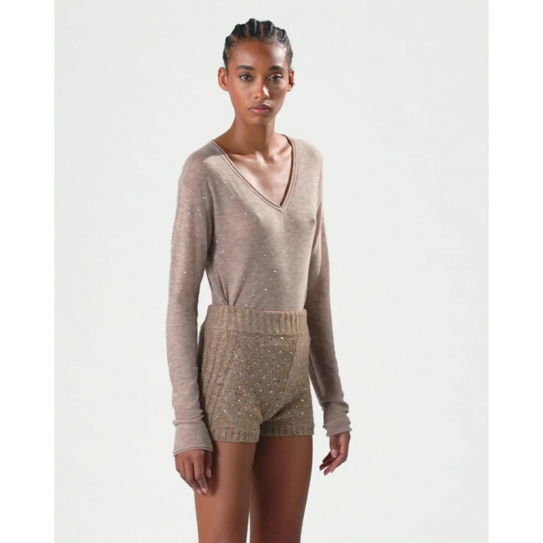 Pull 'Micro-Paillette' pour Femmes