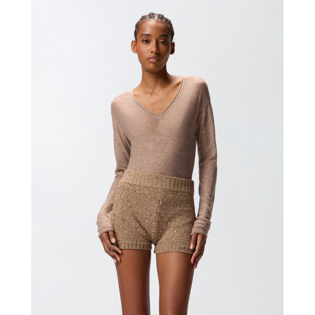 Pull 'Micro-Paillette' pour Femmes