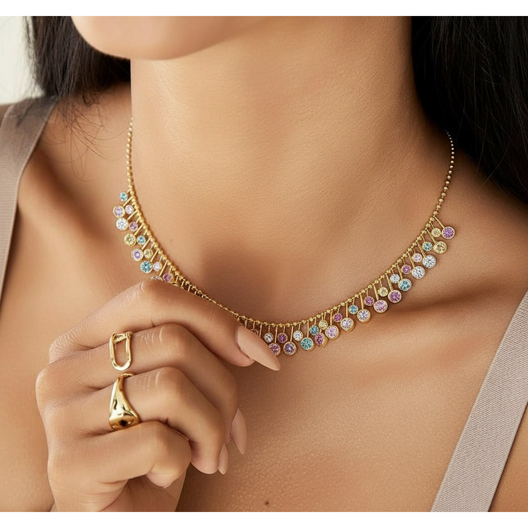 Collier 'Drape' pour Femmes