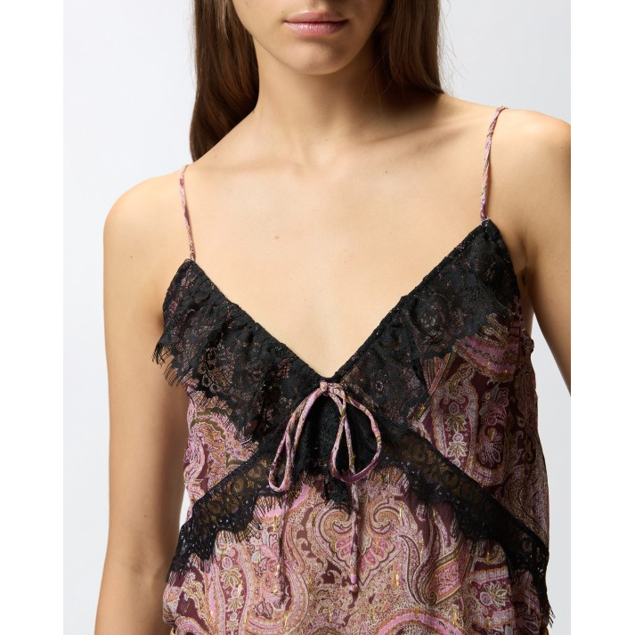Haut sans manches 'Paisley-Lace' pour Femmes