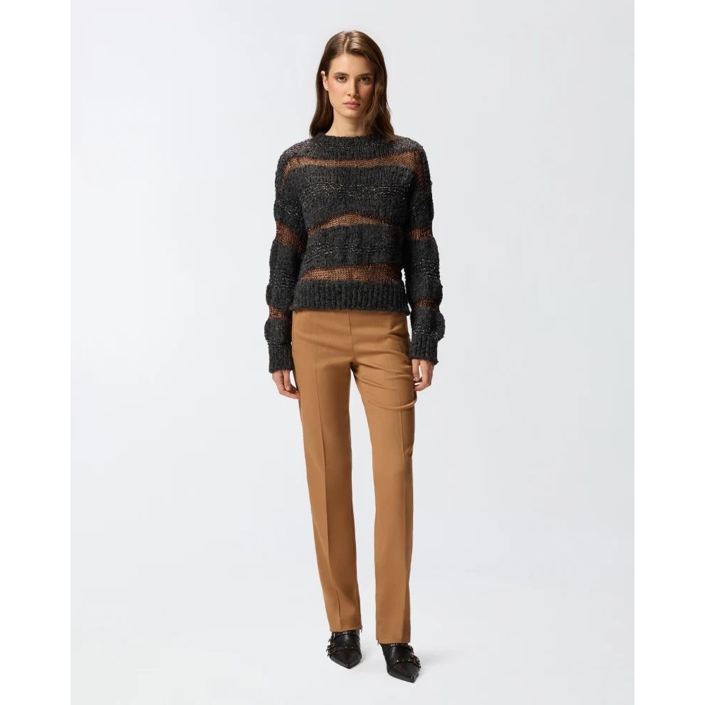 Pull 'Metallic-Effect Knitted' pour Femmes