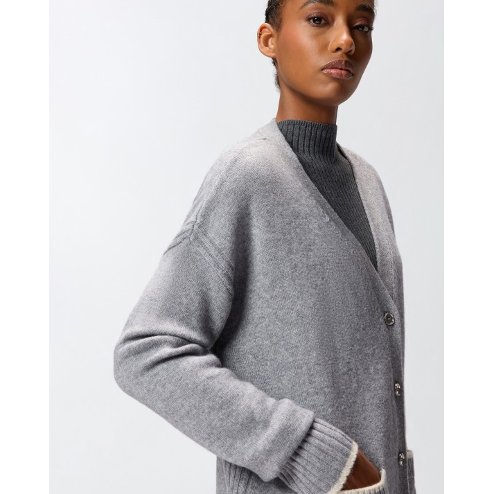 Cardigan 'Mélange-Effect' pour Femmes