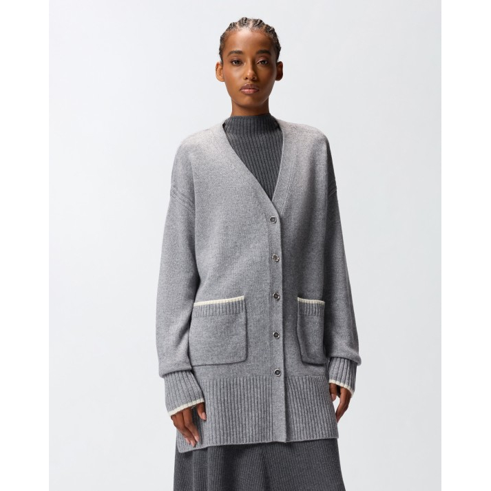 Cardigan 'Mélange-Effect' pour Femmes