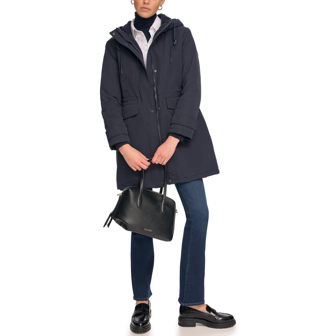 'Hooded Anorak Coat' für Damen