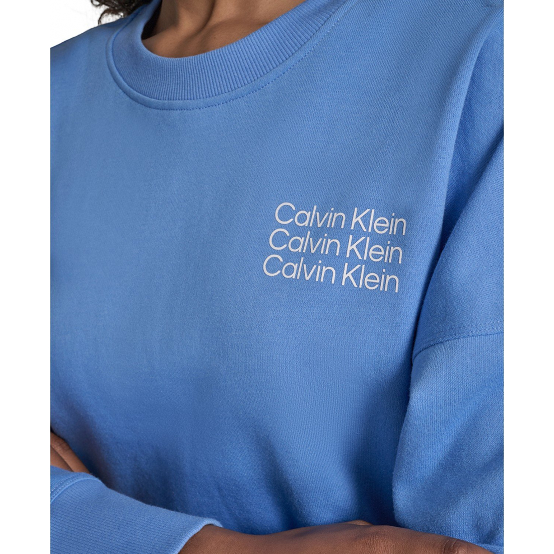 Women's 'Mini Triple Logo Pullover Sweatshirt'