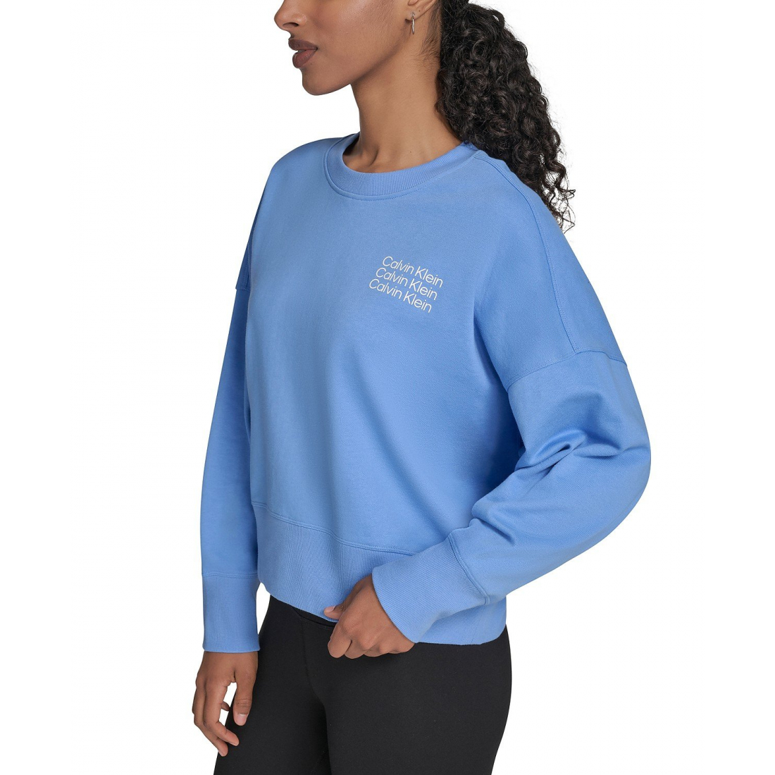 Women's 'Mini Triple Logo Pullover Sweatshirt'