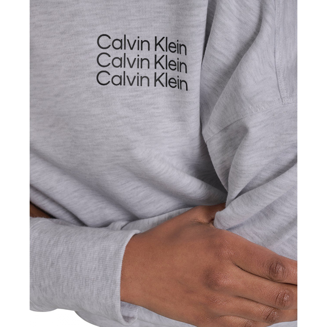 'Mini Triple Logo Pullover Sweatshirt' pour Femmes