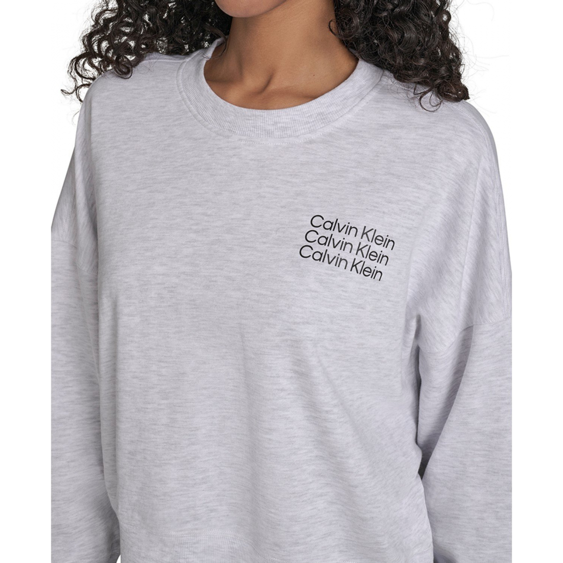 'Mini Triple Logo Pullover Sweatshirt' pour Femmes